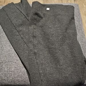 Lauren Ralph Lauren Charcoal Leggings Stretch Pants Casual Medium Women